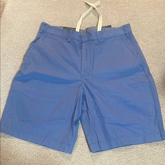 Polo by Ralph Lauren Blue Flat Front Shorts - Picture 2 of 4
